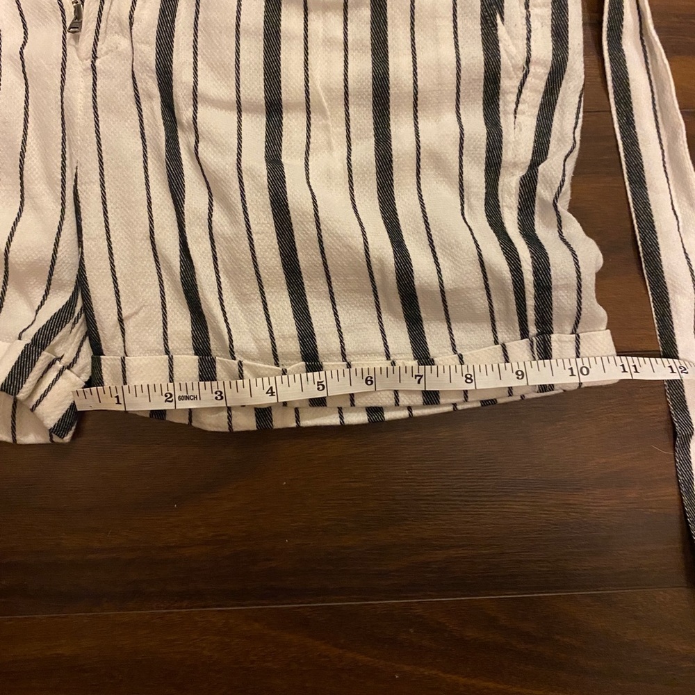 SPRINGFIELD striped linen shorts - Picture 6 of 6